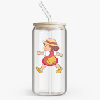 Банка с бамбуковой крышкой