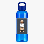 Прозрачная спортивная бутылка