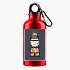 Металлическая бутылка 400 мл UV-DTF