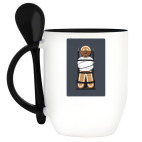 Кружка с ложкой