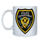 Кружка серебристая POLICE
