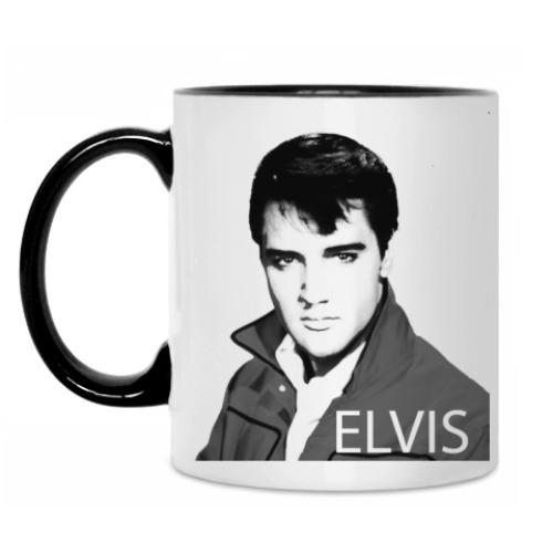 Кружка с принтом Элвис Пресли