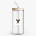 Банка с бамбуковой крышкой