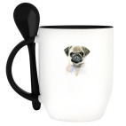 Кружка с ложкой