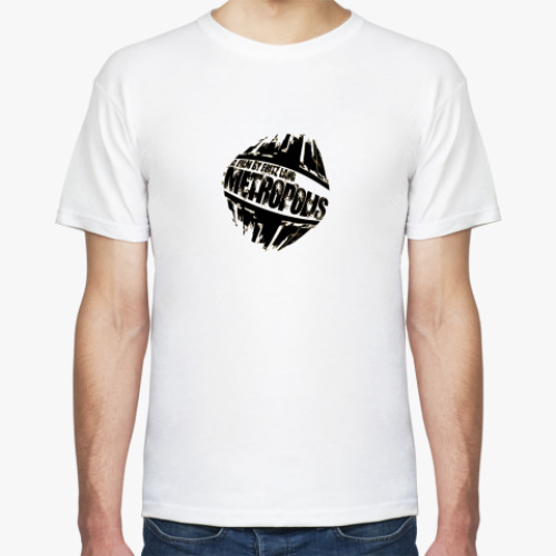 Футболка с принтом  Metropolis