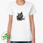 Женская футболка органик