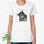 Женская футболка органик