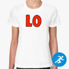 Женская спортивная футболка