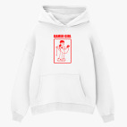 Толстовка худи оверсайз