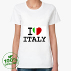 Женская футболка органик