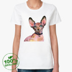 Женская футболка органик