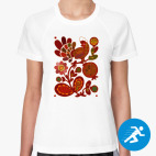 Женская спортивная футболка