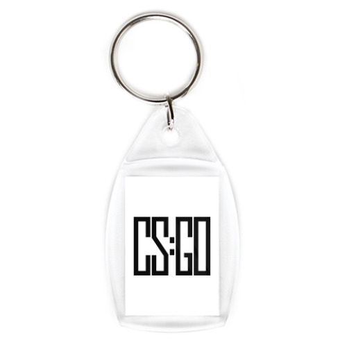 Брелок с принтом CS:GO