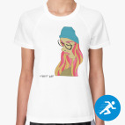 Женская спортивная футболка