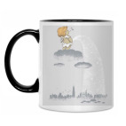 Кружка двухцветная