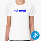 Женская спортивная футболка