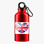 Металлическая бутылка 400 мл UV-DTF