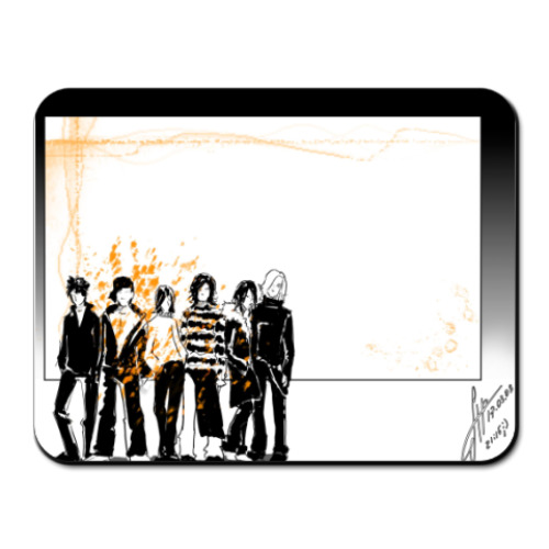 Коврик для мыши с принтом KAT-TUN