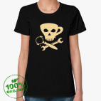 Женская футболка органик