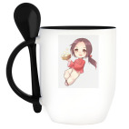 Кружка с ложкой