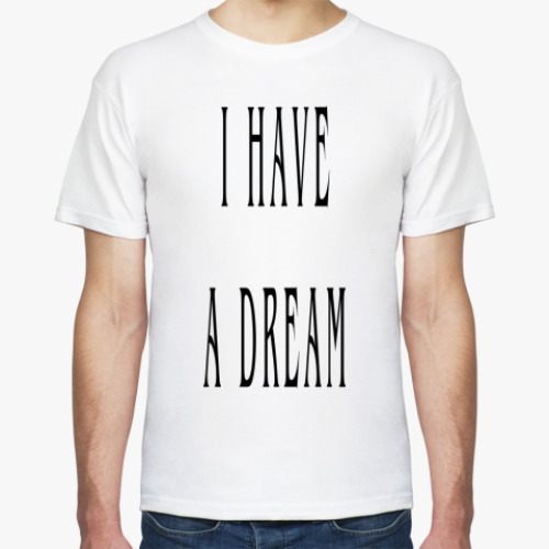 Футболка с принтом Мечта
