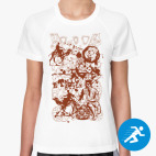 Женская спортивная футболка