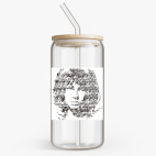 Банка с бамбуковой крышкой