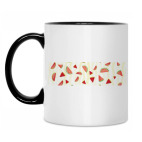 Кружка двухцветная