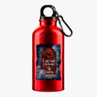 Металлическая бутылка 400 мл UV-DTF