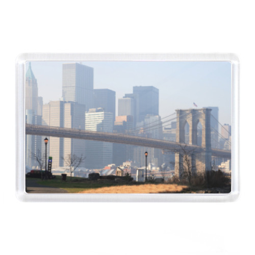 Магнит с принтом Америка