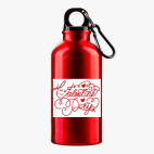 Металлическая бутылка 400 мл UV-DTF