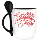 Кружка с ложкой