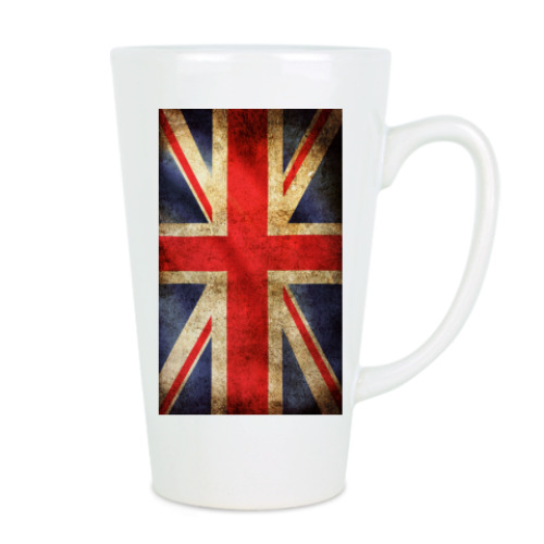 Чашка Латте с принтом Британия