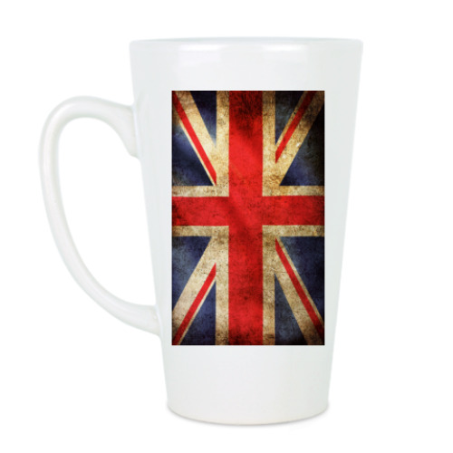 Чашка Латте с принтом Британия