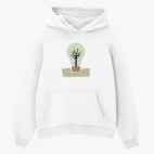 Толстовка худи оверсайз