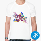 Мужская спортивная футболка