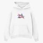 Толстовка худи оверсайз