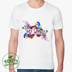 Мужская футболка органик