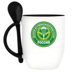 Кружка с ложкой