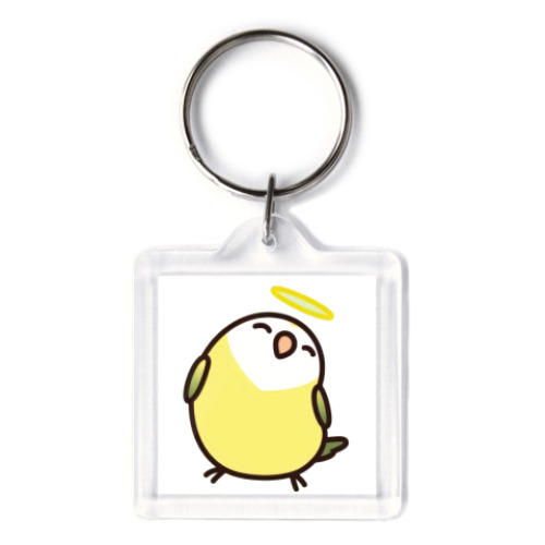 Брелок с принтом BIRBS