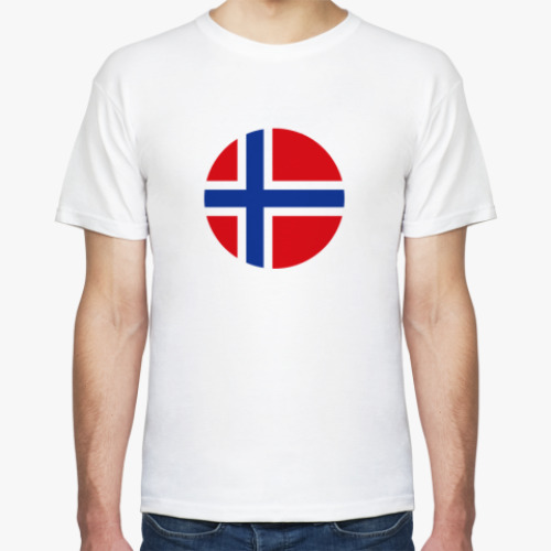 Футболка Norway, Норвегия Флаг