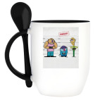 Кружка с ложкой