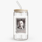 Банка с бамбуковой крышкой