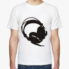 Классическая футболка Наушники