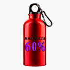 Металлическая бутылка 400 мл UV-DTF