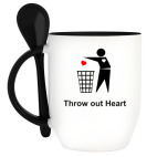 Кружка с ложкой