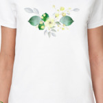 нежные акварельные  цветы