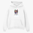 Толстовка худи оверсайз