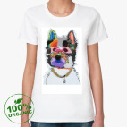 Женская футболка органик