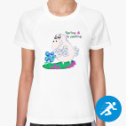 Женская спортивная футболка